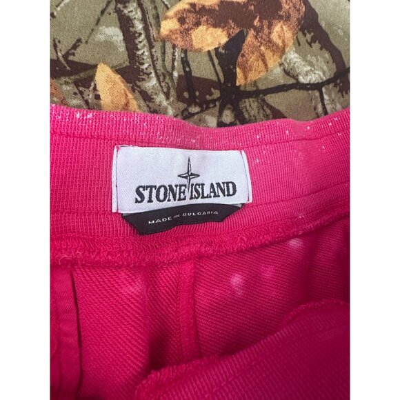 DRO Lab Custom 1/1 ART x  Stone Island Sweat Shorts - Picture 6 of 16
